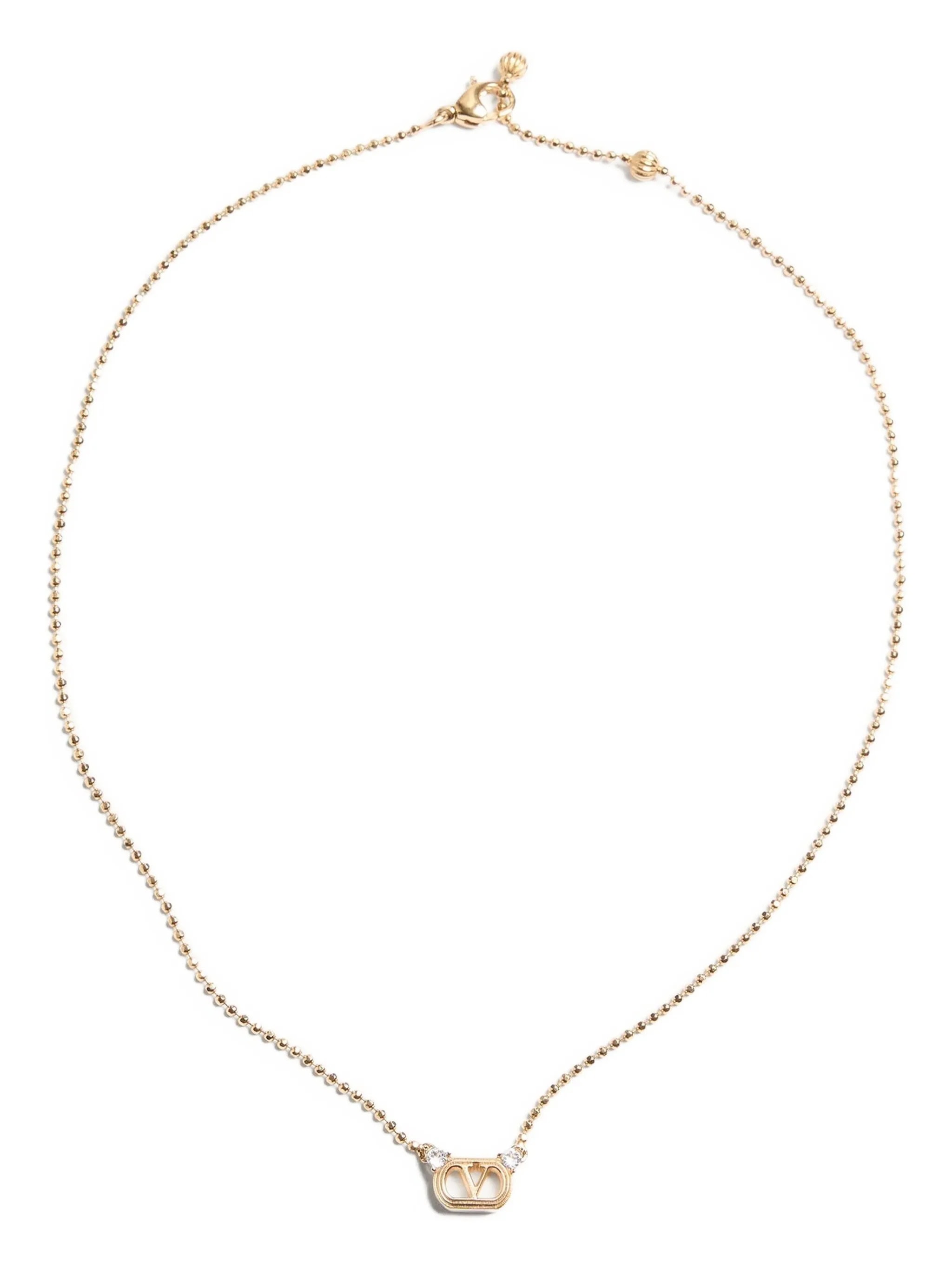 Necklace with Crystal Details