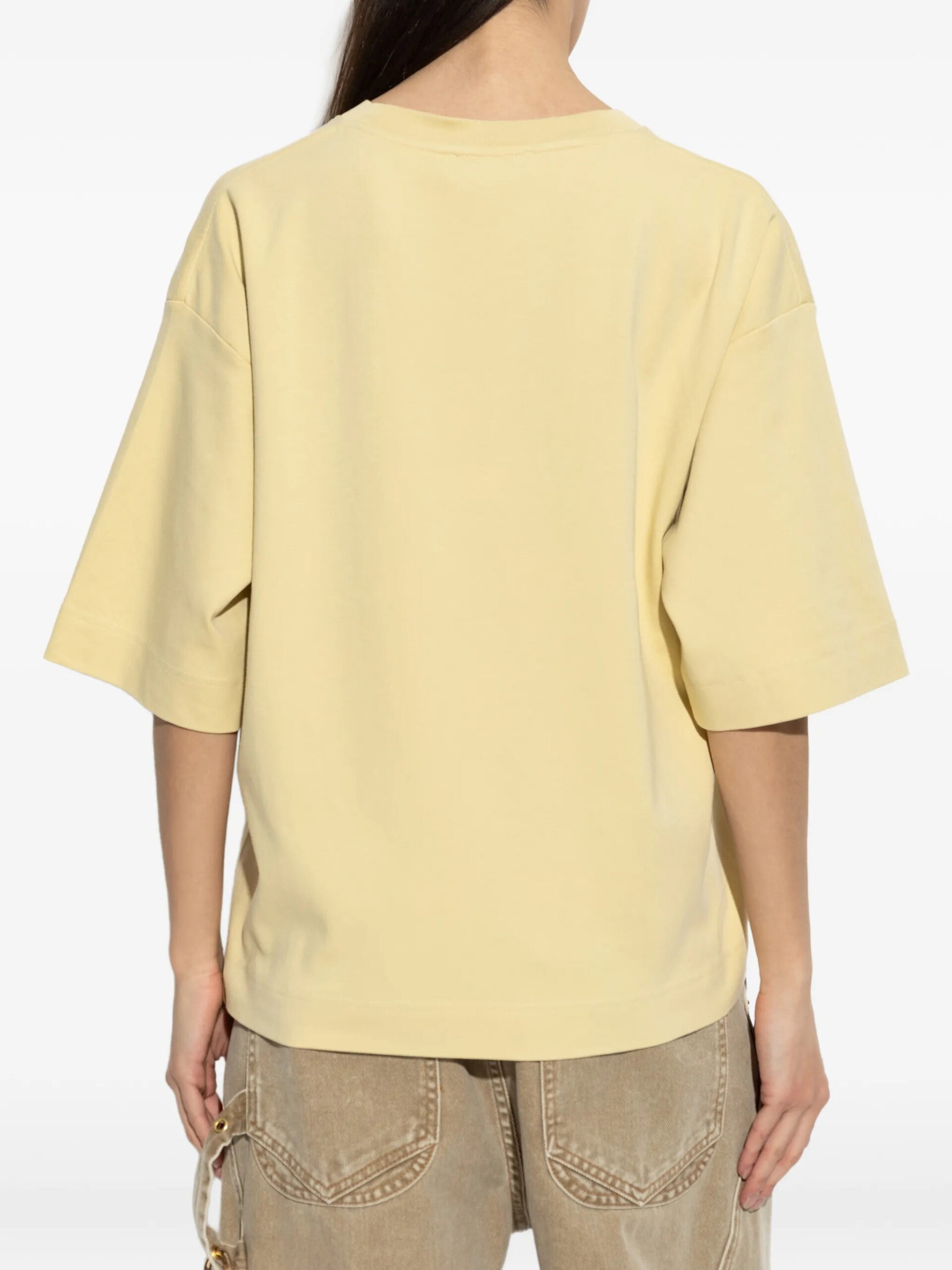 T-shirt com Gola Redonda