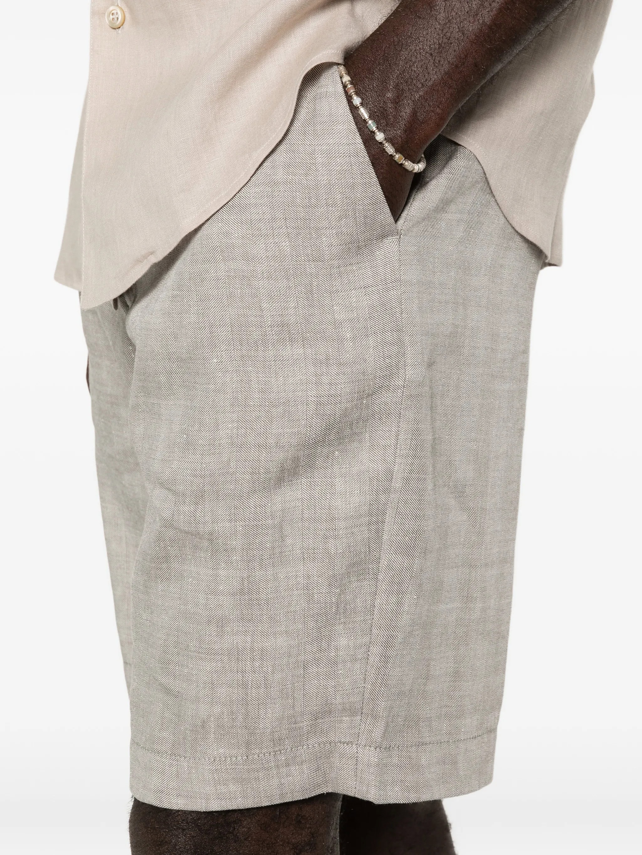 Linen shorts