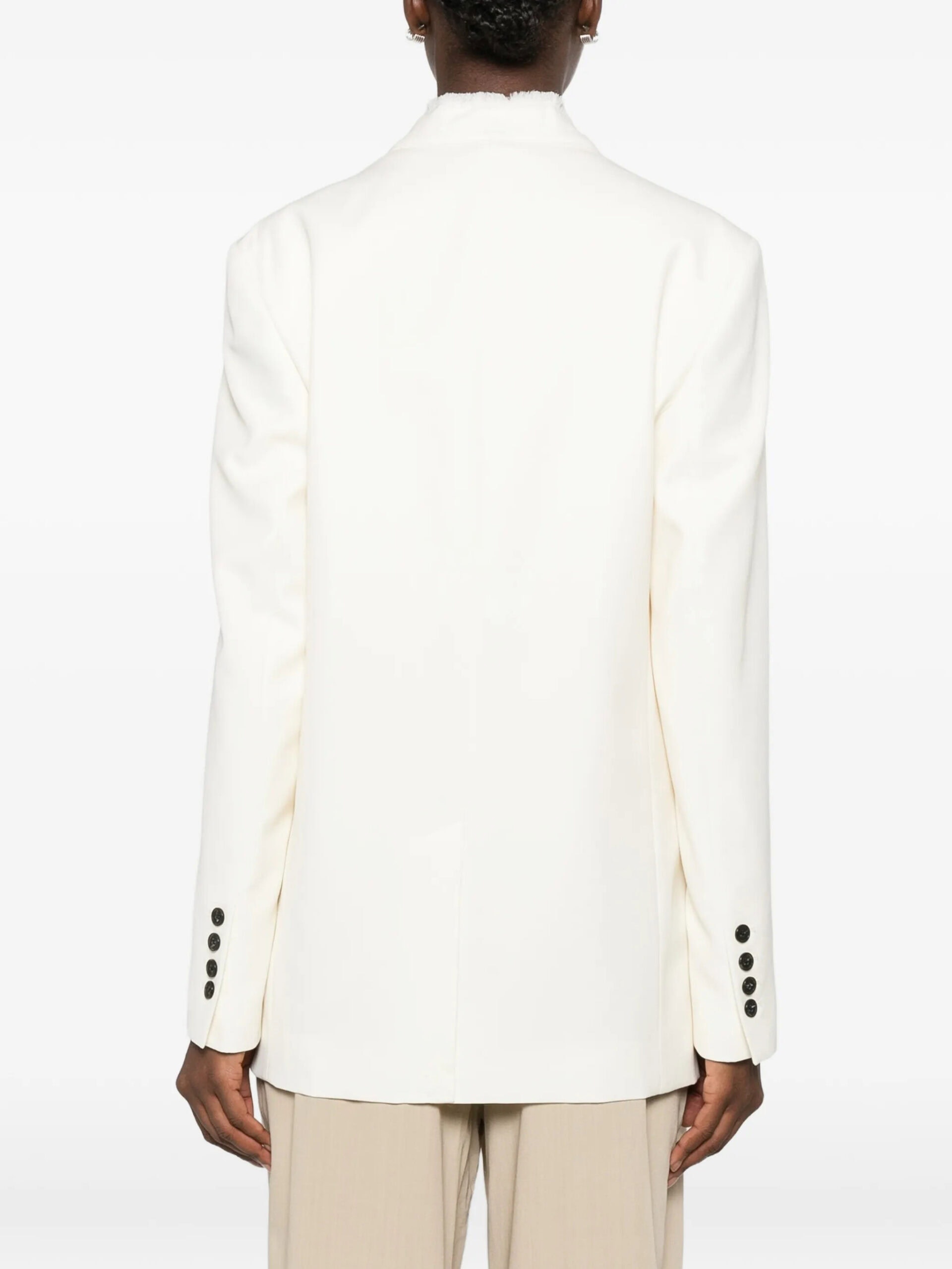Blazer Lapela Franjas
