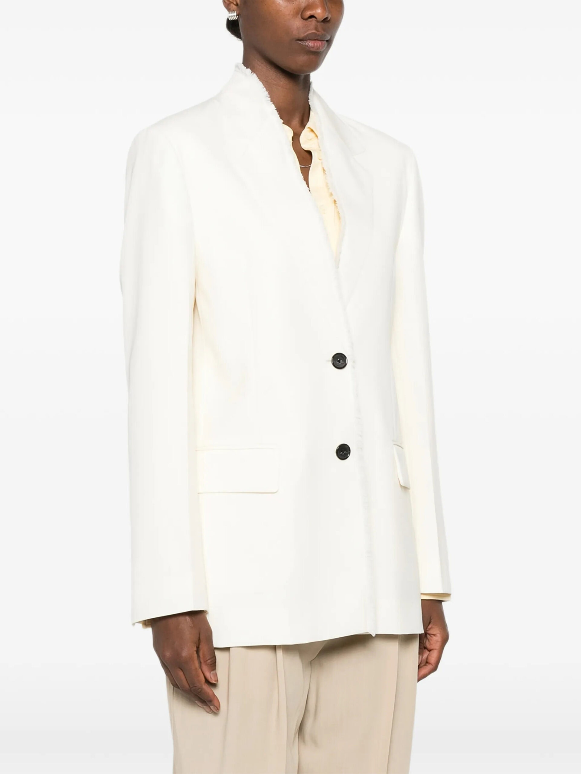 Blazer Lapela Franjas