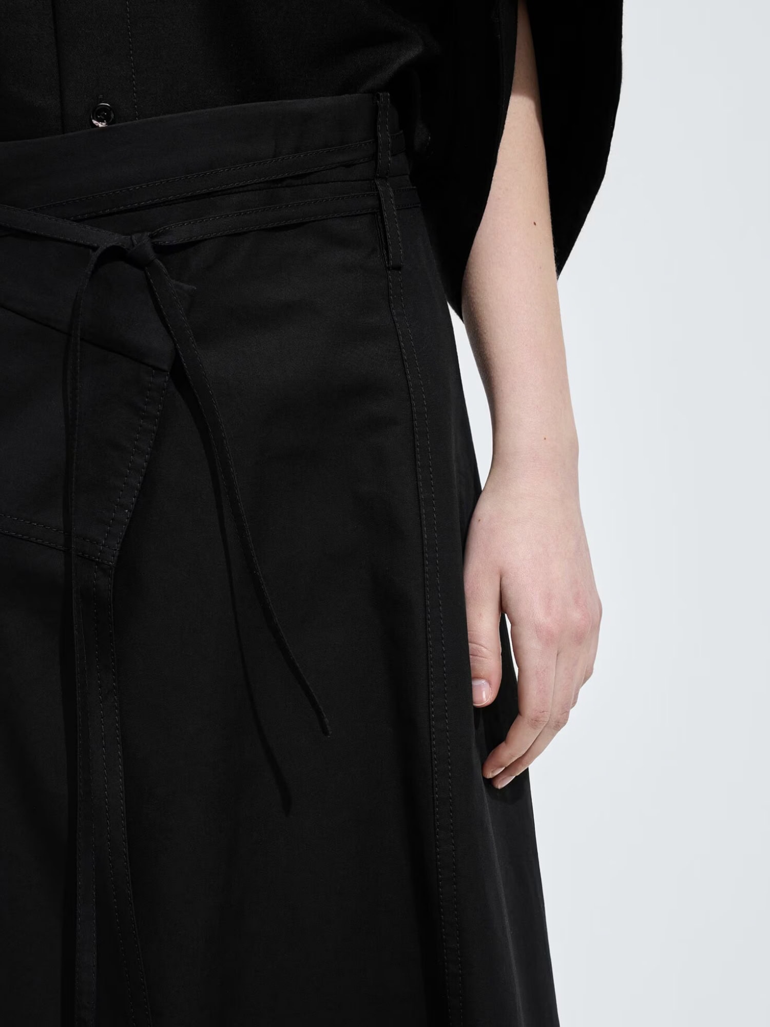 Midi Drawstring Skirt