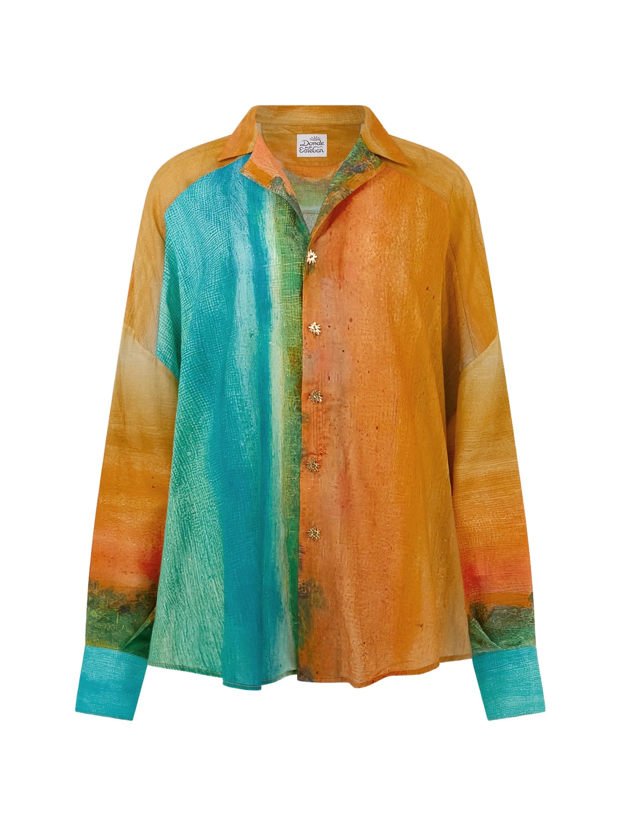 Voile Formentera Printed Shirt