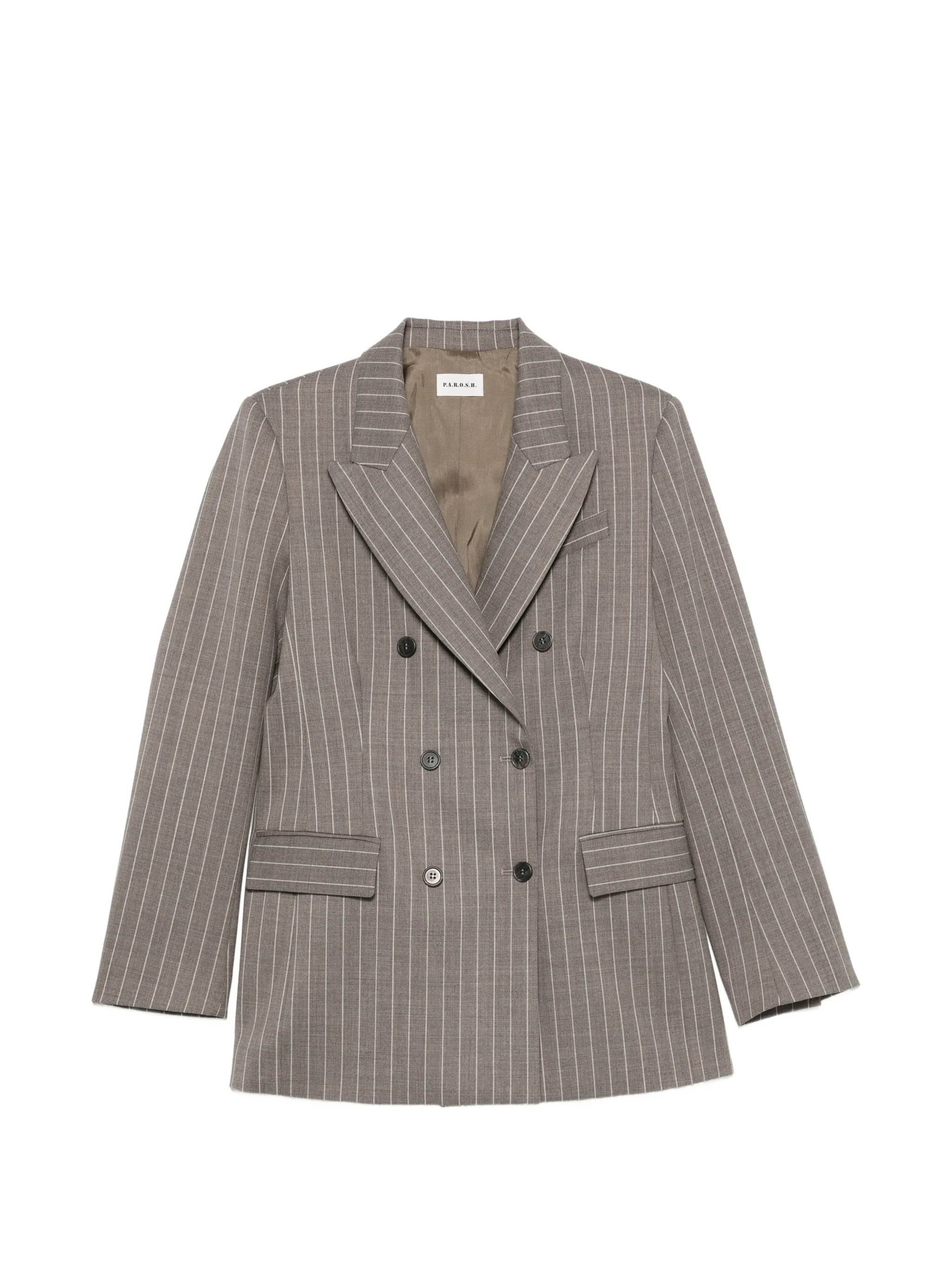 Blazer com Abotoamento Duplo