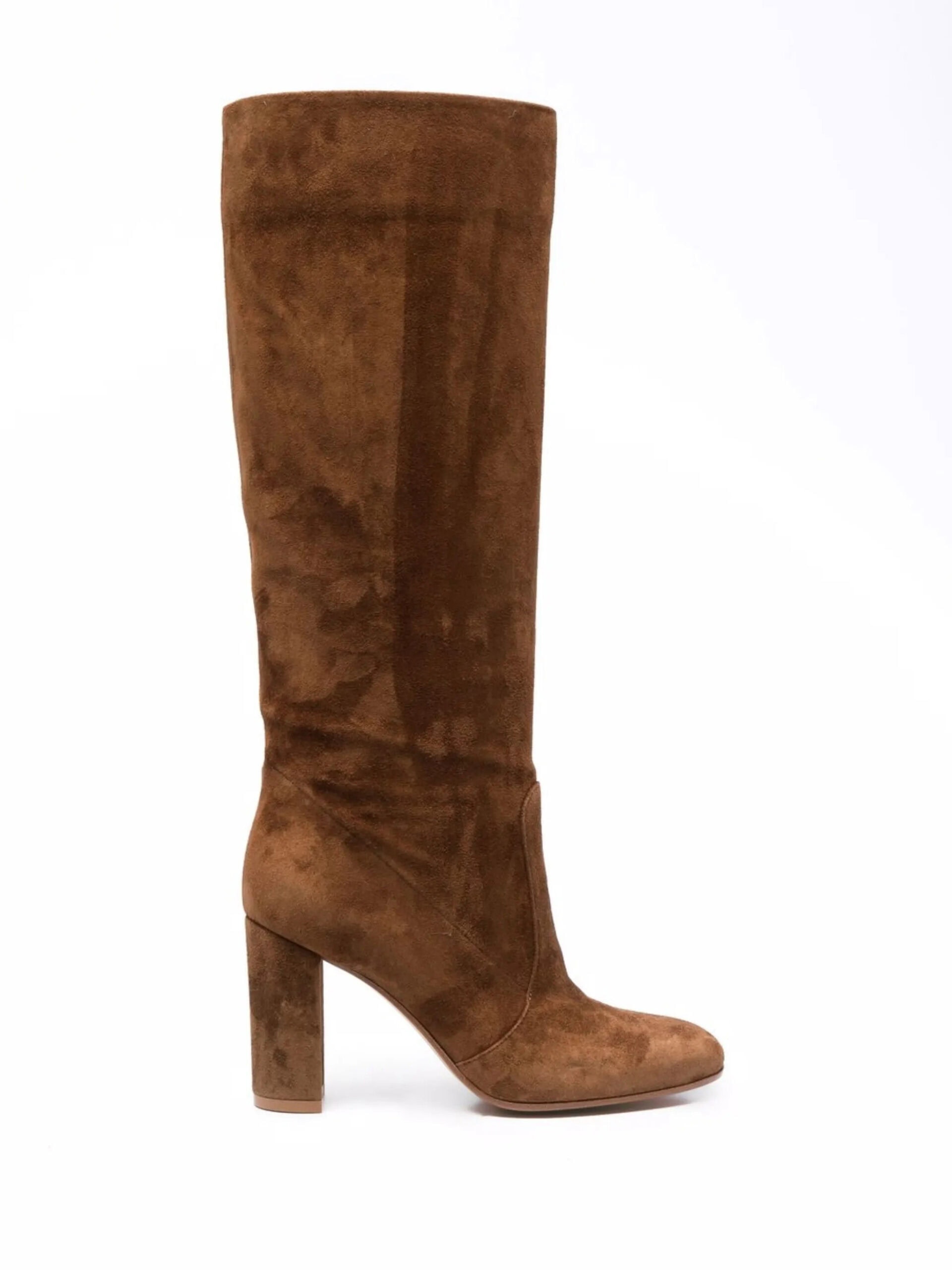 Suede High Boots